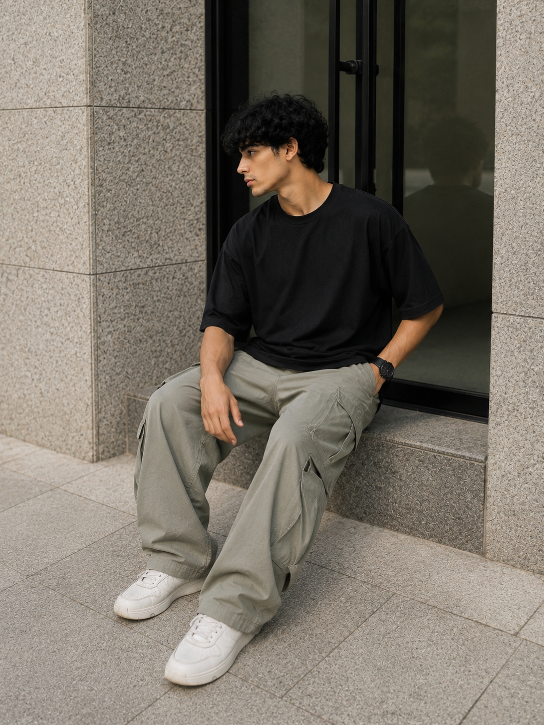 Plain Black T shirt