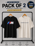 Pack Of 2 " BMW & PORCHE " Edittion Downsholders T-Shirt
